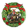 Nativity LED Wreath