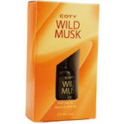 Coty Wild Musk Perfume Oil .5 Oz By Coty