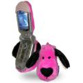 Roxy (Pink Dog) Flip Cell Phone Cover