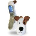 JR (White Dog) Flip Cell Phone Cover