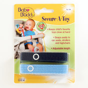 Baby Buddy Secure-A-Toy - Navy/Blue