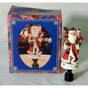 Christmas Antique Santa Lamp Ornament