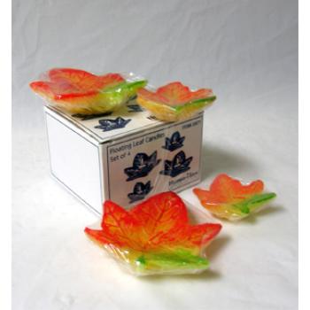 Genesis Floating Leaf Candles Set of 4