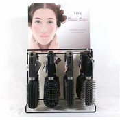 Classic Rubber Grip Handle Hairbrush