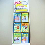 Large Print Word Find/Cross Words - Floor Display