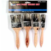 Paint Brush Set 1", 1 1/2", 2", 2 1/2" - 4 Piece