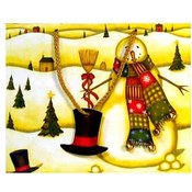 Christmas Gift Bag Old Fashioned w/Jingle Bell