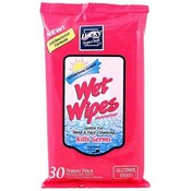 Lucky Antibacterial Alcohol Free Wet Wipes Travel