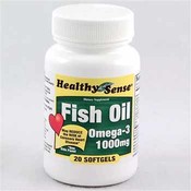 Healthy Sense Fish Oil Omega 3 Softgels