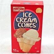 Fireside Ice Cream Cake Cones