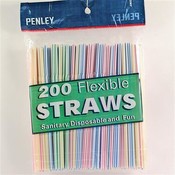 Penley Flexible Drinking Straws