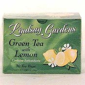 Lindsay Gardens Green Tea - Lemon