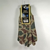 B &amp; G Camo Hunting Gloves