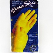 Duraskin Yellow Latex Glove Large