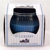Star Lytes Soy Globe Candle- Blueberry