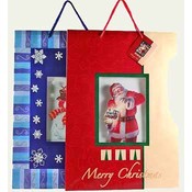 Christmas Gift Bag Jumbo w/Window