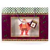 Christmas Gift Bag Horizontal Jumbo with Window