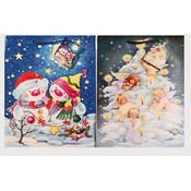 Christmas Gift Bag Large Matte Finish