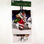 Christmas Gift Bag Medium 2-Pack Matte Finish