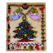 Christmas Matte Large Whimsical Gift Bag