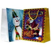 Friends Matte Large Christmas Gift Bag