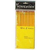 12 No.2 Yellow Pencils