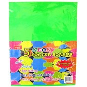 Neon Poster Board 11" x 14" Size Sheets