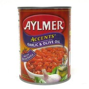 Aylmer Petite Tomatoes w/Garlic Olive Oil 24/19 oz