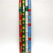 Christmas Roll Wrap 30" x 40' Classic Asst #1