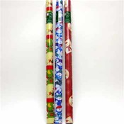 Christmas Roll Wrap 30"x40' Classic Asst #2