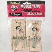 D.O.A.  Wood Mouse Spring Traps