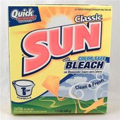 Sun Powder Laundry Detergent w/ Bleach 14/24 oz