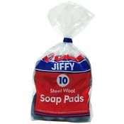 Jiffy Soap Pads in Plastic Bag