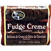 Dutchmaid Fudge Sandwich Creme Cookies
