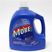 More Laundry Detergent with Bleach Alternative