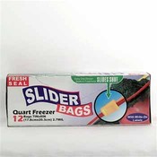 Fresh Seal Slider Bags Quart Freezer