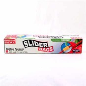 Fresh Seal Slider Bags Gallon Freezer