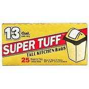 Super Tuff Tall Kitchen Trash Bags 13 Gallon