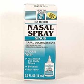 12 Hour Nasal Spray - Sinus