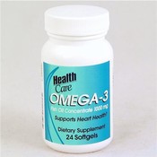 Health Care Omega 3 Fish Oil 1000 mg Softgels