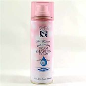 Foam Shave Cream for Women