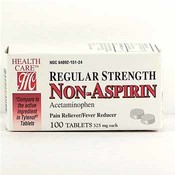 Regular Strength Non-Aspirin Tabs