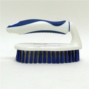 Scrub Brush with Handle- 5"x2.5x1.25"