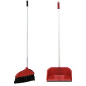 Dustpan with Broom 28" Handle