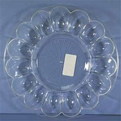 12" Deep Deviled Egg Tray Clear