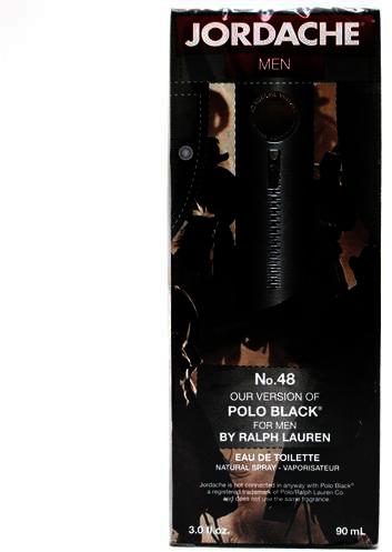 Jordache Polo Black men spray cologne (729986129504)
