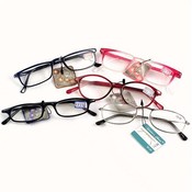 Plastic Reading Glasses 250 Power Assorted Colors