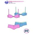 BodyForm Mesh Bow Bra Set