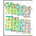 Keep Dream'n V-Neck Printed Capri Set