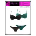 "Marilyn Monroe" Baroque Pin Stripe Bra Sets